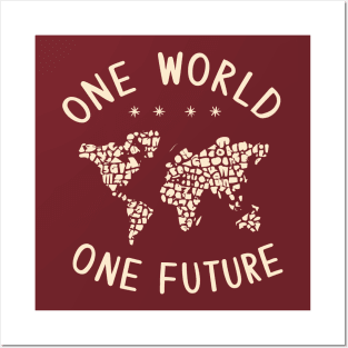 One World One Future Posters and Art